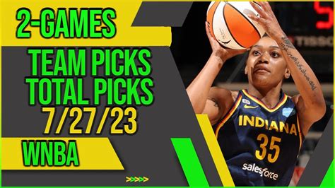 free wnba picks